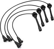 Labymos Set of 4 Wes Spark Plug We Set Replacement for Toyota Tacoma 4Runner T100 L4 2.4L 2.7L