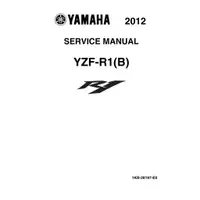 在飛比找蝦皮購物優惠-YAMAHA YZF-R1 2012至2014 英文版維修手