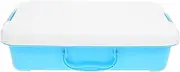 Portable Sand Tray with Lid Sandbox for Multifunctional Storage Box for Outdoor Playset for Beach Backyard Fun