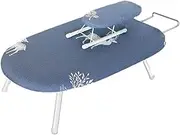 Pro Ironing Board Household Folding Ironing Board with Scalable Ironing Frame and Hot Sleeve,Portable Mini Table Ironing Board Adjustable Ironing Board