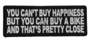 EMBROIDERED PATCH HAPPINESS BIKE VEST HARLEY HELMET MASK BALACLAVA HAT CAP GLOVE