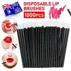 50/100/500pcs Lip Gloss Wands Brush Disposable Lip Wand Lipstick Applicator