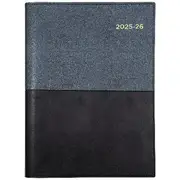 Collins A5 Day to Page Vanessa FY25/26 Diary Black