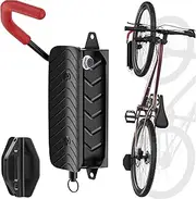 Swivel Bike Wall Mount, Bike Hooks for Garage, Wall Mount Bike Rack Bike Hangers for MTB, Road, Bicycle, Bike Storage Rack for Garage Apartment Indoor (1Pack)