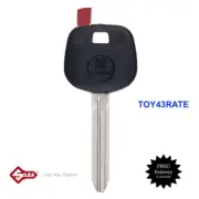 Suits TOYOTA Transponder Car Key Shell TOY43RATE Key Blank-Free Postage In Aust