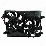KANGYEBAIHUODIAN New Radiator Engine Cooling Fan Assembly Fit for Chrysler 300 300C Dodge Challenger Charger Magnum 2004-2010 5174358AA 5137713AA