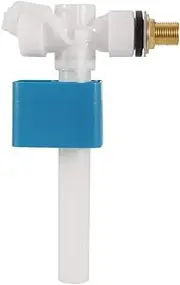 Ymiko Pro Side Entry Inlet Valve UK 1/2 Inch For Cistern - Brass Shank Toilet Cistern Parts Replacement (Brass Shank)
