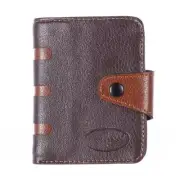 The Season Essentials Men’s Slim Bifold Wallet With Snap Closure Multi Compar...
