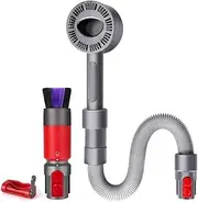 Groom Tool Set – Pet Brush + Dusting Brush + Flexible Hose Compatible with Dyson V7/V8/V10/V11/V15 Vacuum Cleaners