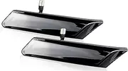 Side Mirror Indicator For 987 For Cayman For Boxster 911 997 For Carrera For Turbo GT3 GT2 Dynamic Turn Signal Blinker Light 2piece LED Side Marker Lights Dynamic Sequential Blinker(2xNO Dynamic Smoke