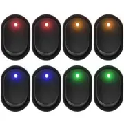 8 Pcs LED Lighted Rocker Switch 12V On Off Toggle Switches 3 Pin for Car Truck