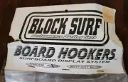 Block Surf Display/Storage Hookers, Surf Board Hangers