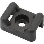 Aeroflow Cable Tie Screw Mounts 21mm X 15mm M4 Hole Pa66 100 Pack - AF98-9988-100