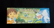 Nickelodeon Go Diego 20 Resealable Plastic Sandwich Bags NEW