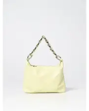 Patrizia Pepe Chain Strap Shoulder Bag Women Yellow