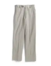 Lord & Taylor Kids Guys Flat-Front Cotton Pants