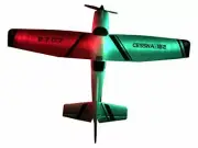 New P707 3Ch RC Airplane with LED Light Fixed Wing Plane Outdoor Toys with 2.4G