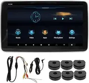Car Headrest TV Monitor, Android 9.0, 10.1in IPS Touch Screen, 1024 X 600 Resolution, 2GB RAM, Multimedia Player Tablet for Back Seat, Vehicle Entertainment System