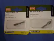 (2) #29030 PROXXON ROTARY HOBBY TOOL ROUTER BITS CORE BOX FITS DREMEL *GERMAN*
