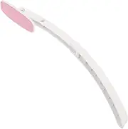NOLITOY Portable Back Scratcher Long Handle Self Tanning Applicator Skincare Tool Double-sided Plastic Lotion Applicator