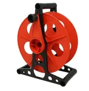 Reel Extension Power Cord Storage Electrical Cable Heavy Duty With Stand 150 Ft