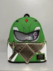Loungefly Limited Edition Power Rangers Green Ranger Lenticular Mini Backpack