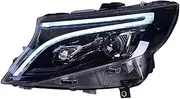 Car Front Lights Compatible For Benz Vito 2016-2023 W447 LED Headlight Assembly Upgrade High Configure Dynamic Lamp Automotive Accessories