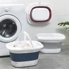 Collapsible Handled Laundry Foldable Up Storage Container
