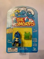 Vintage Smurf Minimates Collectible Smurf Fully Poseable
