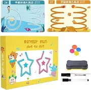 Pencil Control Activity Book, Preschool Wipe Clean Control, Reusable Scribble Workbook, Educational Painting Book, Control Training Learning Activities