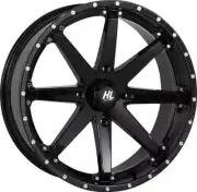 HL10 Wheel Gloss Black 15x7 4/137 5+2 40mm Can-Am Maverick X3 RR 4x4 22