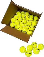 Gamma Pressureless Tennis Balls - Sturdy, Reusable, and Portable, Ideal for Practice, Training, and Teaching, for All Court Types, Premium Performance