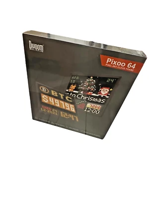 *New; SEALED* Divoom Pixoo-64 - WiFi Pixel Cloud Digital Frame