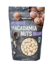 Kirkland Dry Roasted Macadamia Nuts with Sea Salt 680g Product of Australia