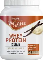 Wellness Code Whey Protein Isolate, Vanilla, 403 Gram