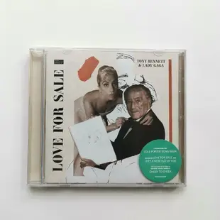現貨直出促銷 雷迪嘎嘎 Lady gaga Tony Bennett love for sale CD 全新現貨 樂海音像