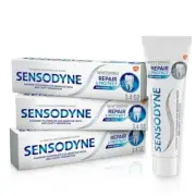Sensodyne Sensitivity Toothpaste Extra Whitening 4 Ounce Pack of 3