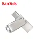 【SanDisk】Ultra Luxe Type-C 256GB 雙用隨身碟 銀色