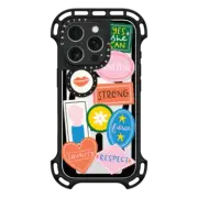 iPhone 16 Pro Ultra Bounce Case MagSafe Compatible WOMAN STICKERS