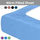 2000TC Bamboo Super Ventilated Bed Sheets Fitted Sheet Single/Double/Queen/King