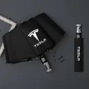 Rain Windproof 10-bone Auto Logo Umbrella - shengX Tesla