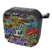 Teenage Mutant Ninja Turtles Graffiti Mini Bluetooth Speaker - Black