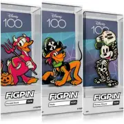 Donald Duck Pluto Mickey Mouse Figpin 1528 1529 1530 Disney Halloween LE 750NEW