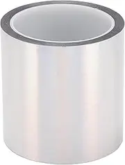 X AUTOHAUX 1 Roll Universal Air-Release Adhesive Pinstripe Tape Holographic Automotive Pinstriping Tape Silver Tone 164.04ft x 3.94"