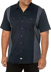 [Dickies] Men's Short-Sleeve Two-Tone Work Shirt