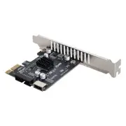 5Gbps Type-E USB 3.1 Front Panel Socket & USB 3.0 to PCI-E 1X Express Card VL...