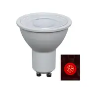 LED Globe GU10 5W 240V Plastic Red - GU10R01A