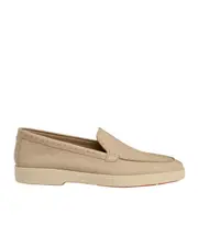 Women's pink tumbled leather loafer 37,38.5,39.5,38,39,40,41,36.5