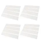 ~16PCS Set Drawer Divider PP Plastic Adjustable Drawer Storage Organizer For