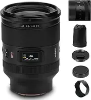 VILTROX 35mm F1.2 LAB FE Full Frame Lens for Sony E, AF 35mm f/1.2 FE Auto Focus Prime Lens for Sony E-Mount A7SIII A7III A7RIII A7IV A7RIV A9 A1 FX3 A7RV ZVE1 A7CR A7CII A93 ZV-E10 FX30
